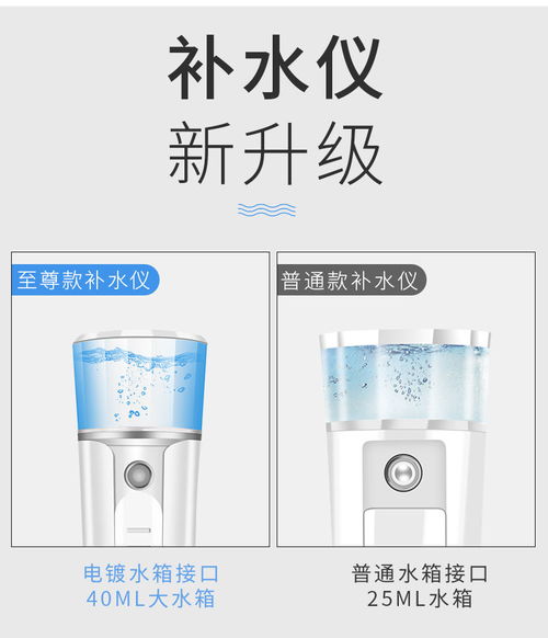 便携美容新风尚 纳米喷雾补水仪，重塑肌肤水润光泽